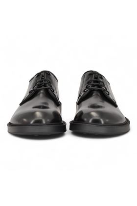 Scarpa lacci uomo in pelle spazzolata colore nero. ANTICA CUOIERIA | 23050-NERO